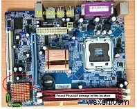 Professional Repair of HIS G31 Desktop Motherboard