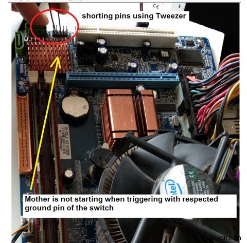 Professional Repair of HIS G31 Desktop Motherboard