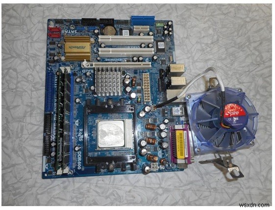 Reviving the ASRock KBNF4G-SATA2 Motherboard: A Successful Repair Story