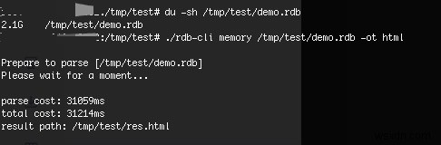 Comprehensive Tool for Analyzing Redis RDB Files