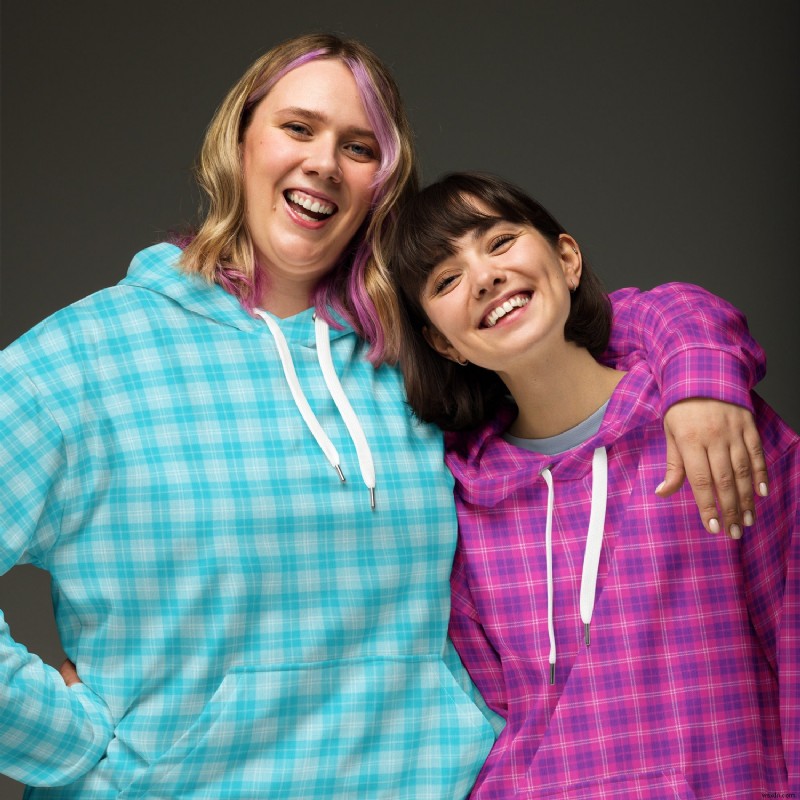 WrinkledT: Sustainable Plaid & Grunge Fashion Collection