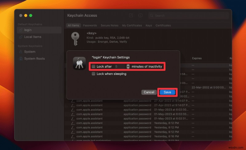 Resolve the  assistantd Wants to Use Login Keychain  Error on Your Mac