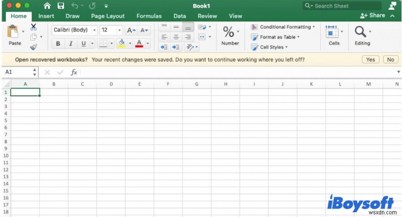 How to Quickly Recover Unsaved, Deleted, or Missing Excel Files on macOS