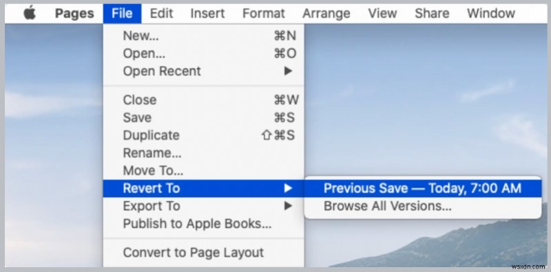 Restore Unsaved, Deleted, or Lost Pages Documents on Mac