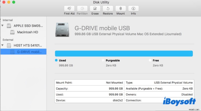 G-Drive External Drive Missing on Mac? Quick Check to Safeguard Your Data