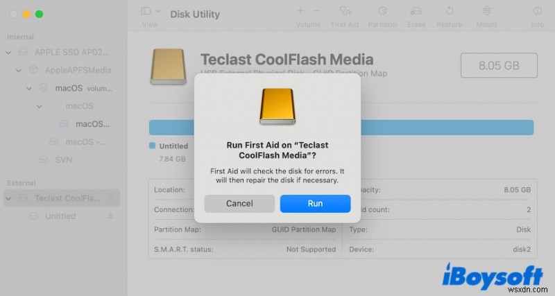 How to Recover an Unrecognized External Drive After Forced Ejection on macOS