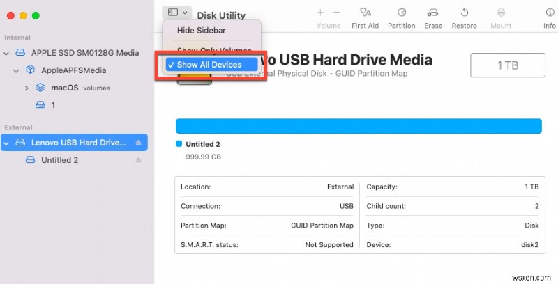 Resolve the  Volume Not Compatible  Error Installing macOS Big Sur on an External Drive