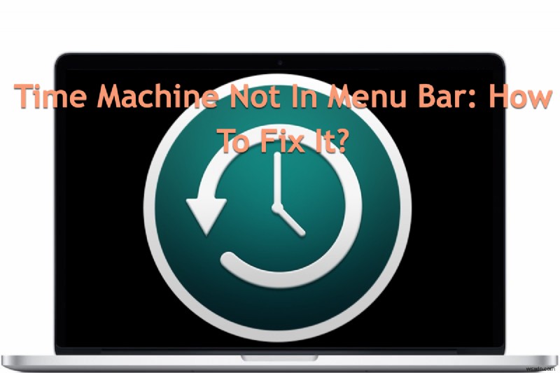 Time Machine Icon Missing from Menu Bar on macOS Sonoma 14.2.1 – Quick Fix & Backup Access