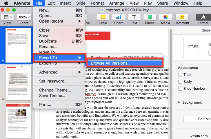 Recover Lost or Unsaved Keynote Files on Mac: Step‑by‑Step Guide