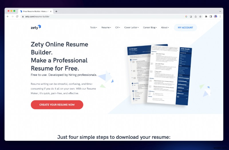 Top 6 Resume Builders for Mac: Create a Professional CV in Minutes