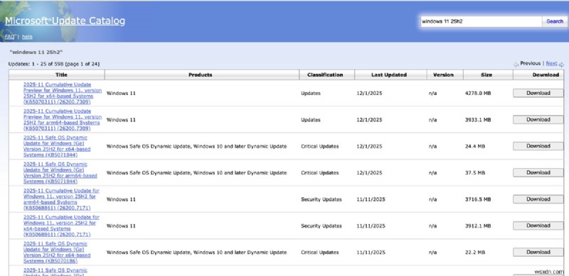 Download Windows 11 64‑bit ISO – 25H2 to 21H2 Updates, Secure & Reliable