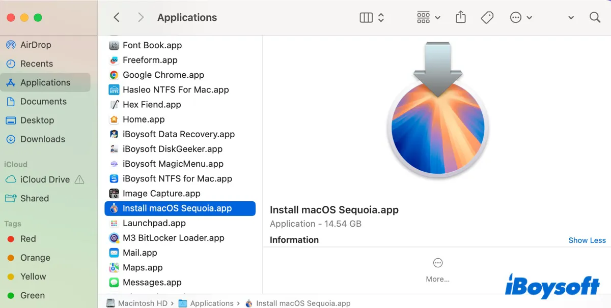 How to Create a Bootable macOS 15 Sequoia USB Installer