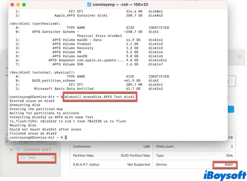 How to Fix the  Writable Disk is Required  Error When Erasing a USB Drive (Error -69772)