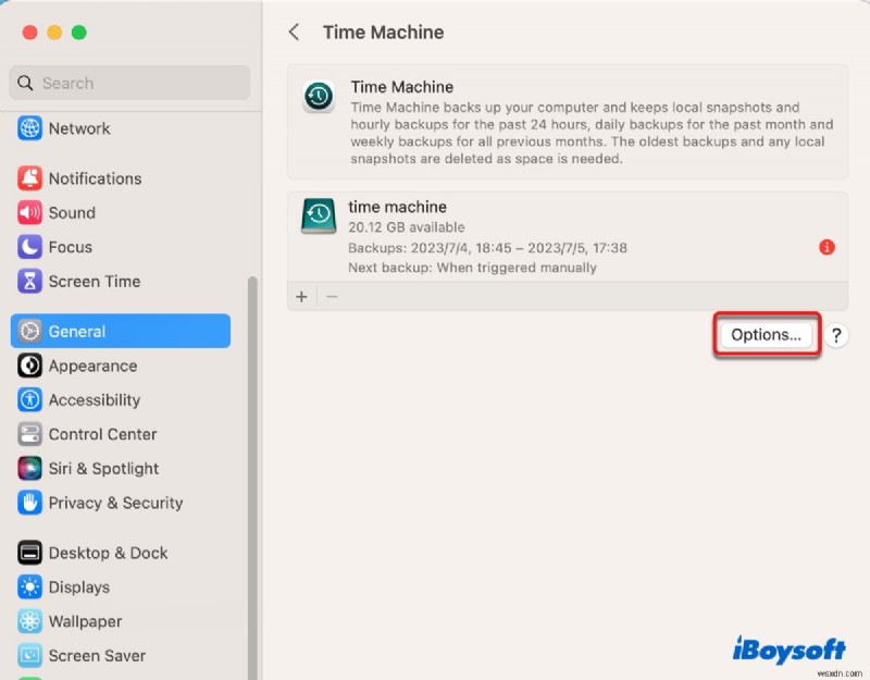 Resolve Time Machine Couldn t Complete the Backup Errors on macOS Sonoma, Ventura, and Sequoia
