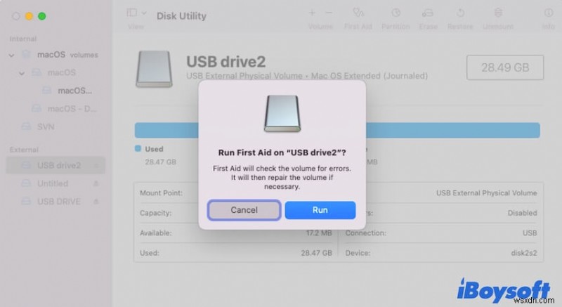 How to Resolve ‘Unable to Create New Folder’ on a Mac USB Drive