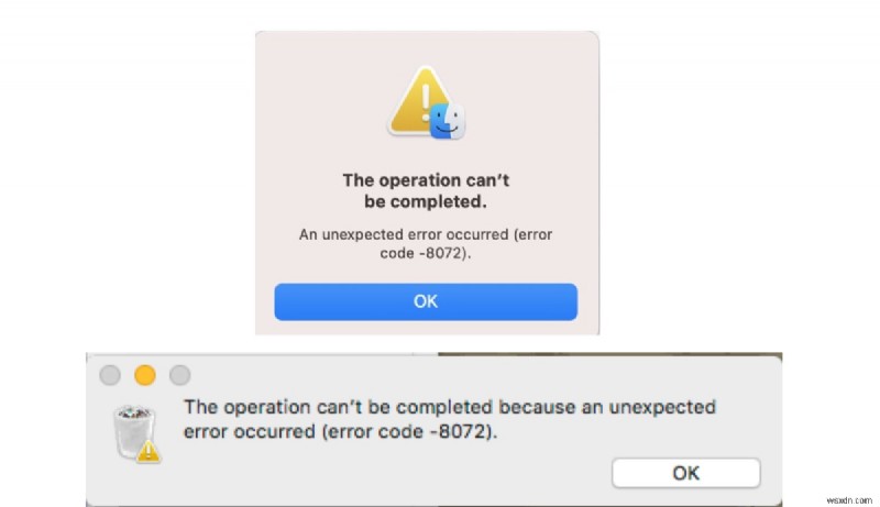 Fix Mac Error Code 8072: Resolve  Unexpected Error  Quickly