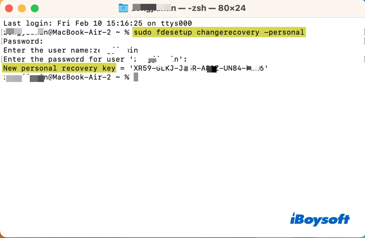 How to Find and Use Your FileVault Recovery Key on Intel and M1 Macs
