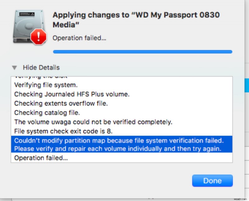 Fixing the ‘Couldn’t Modify Partition Map’ Error (Codes 69874 & 69803) on macOS