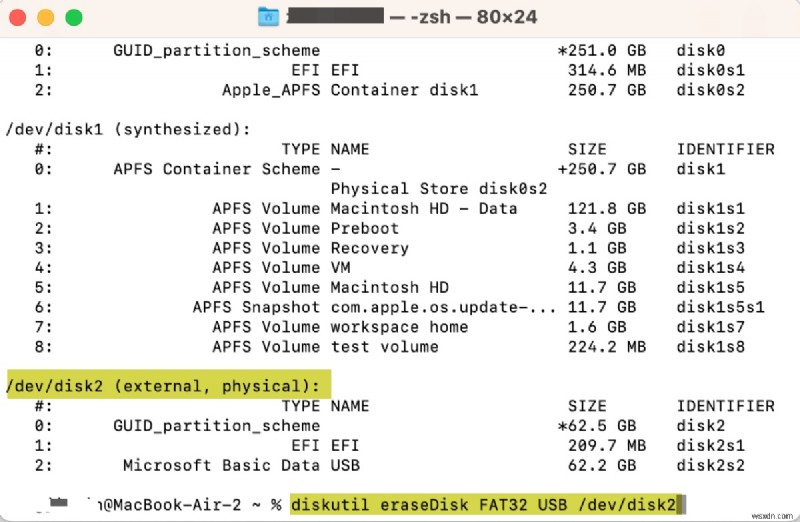 Fix macOS Disk Utility Error 69760: Unable to write to the last block of the device