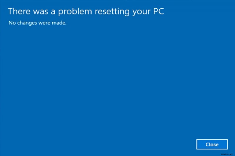 Fix the Windows Resource Protection Error: Could Not Perform Requested Operation