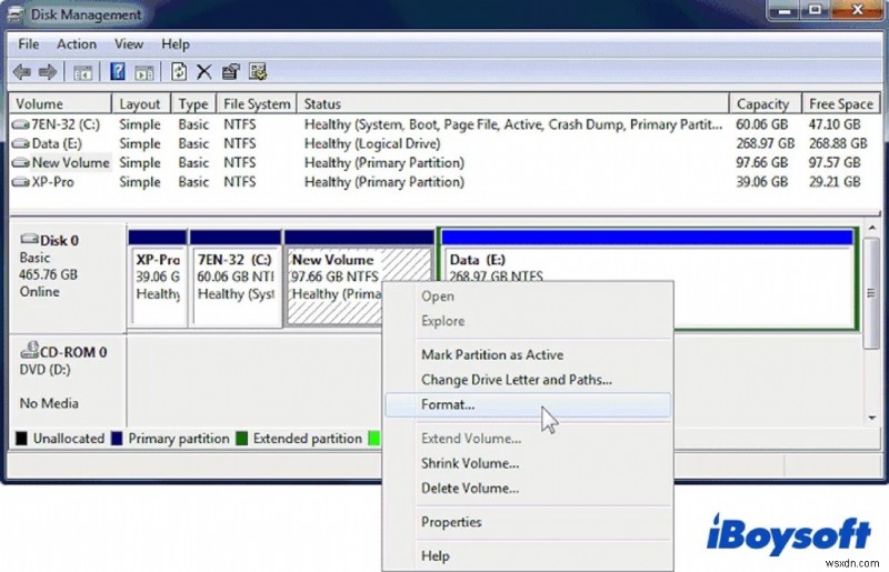 Fix: Enable the Disabled  Extend Volume  Feature in Windows Disk Management