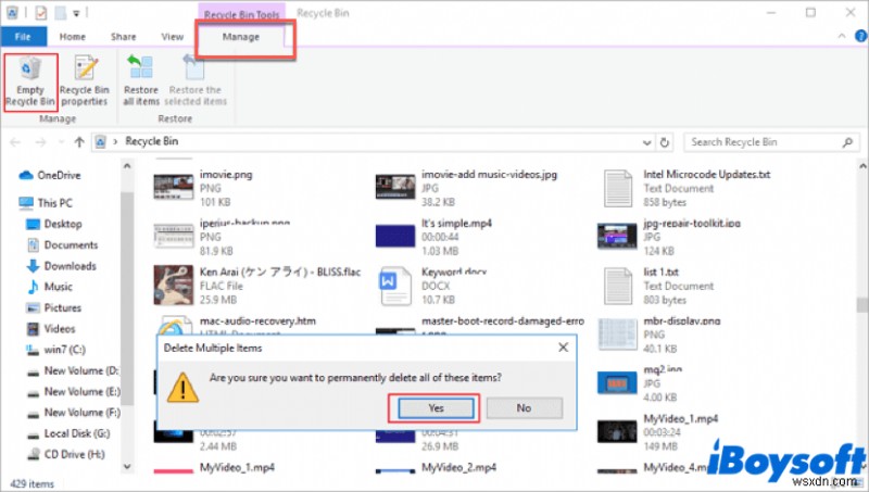 5 Reliable Ways to Empty the Recycle Bin on Windows 10