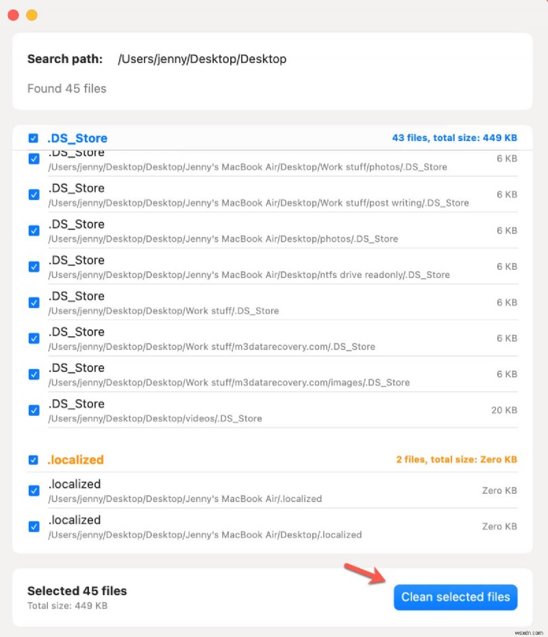 Easily Remove Hidden ._ Files on Mac with Dotfiles Cleaner