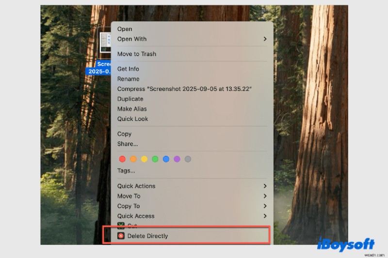 Eliminate Trash Emptying on Mac: Use the Direct Delete Shortcut for Effortless File Removal