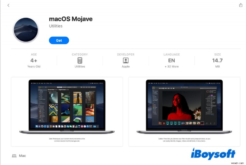 Download macOS Mojave 10.14.6 ISO for Windows PC – Safe & Easy Installer