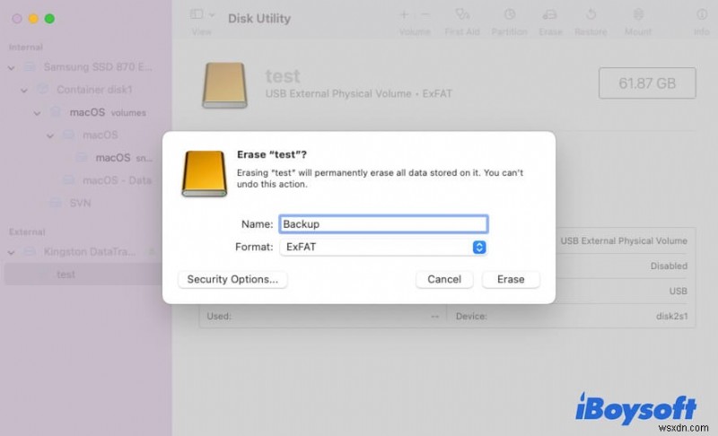 How to Resolve com.apple.diskmanagement.disenter Error 53249 on Mac