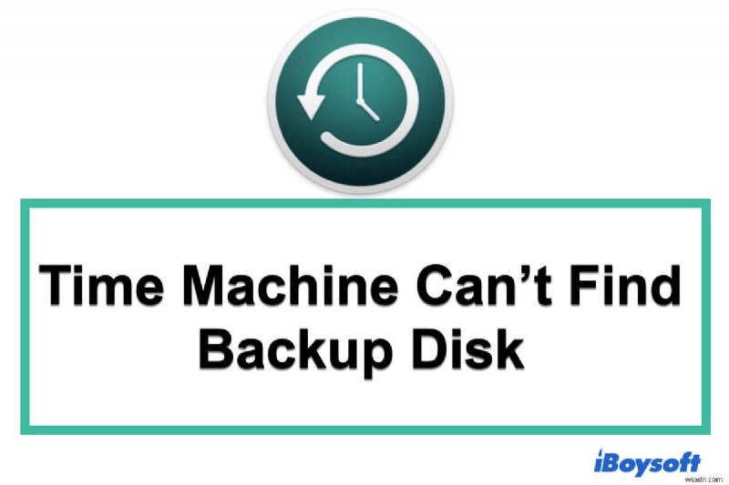 How to Resolve  Can t Connect to Current Time Machine Backup Disk  Errors on macOS