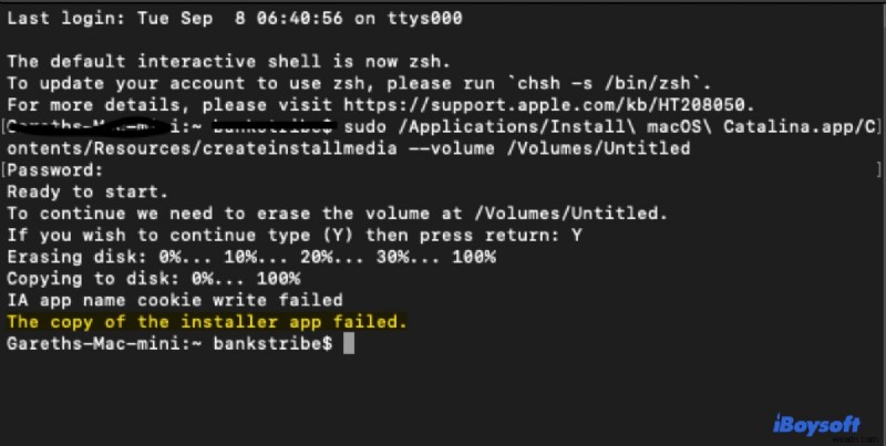 Fixing macOS Bootable USB Installer Errors on Mac/Terminal/OCLP – Step-by-Step Guide