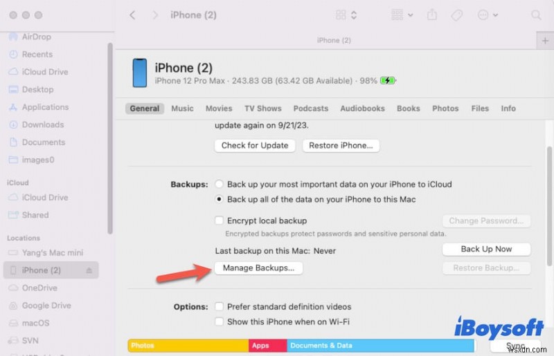 Resolve the  Not Enough Space  Error to Install macOS Sonoma