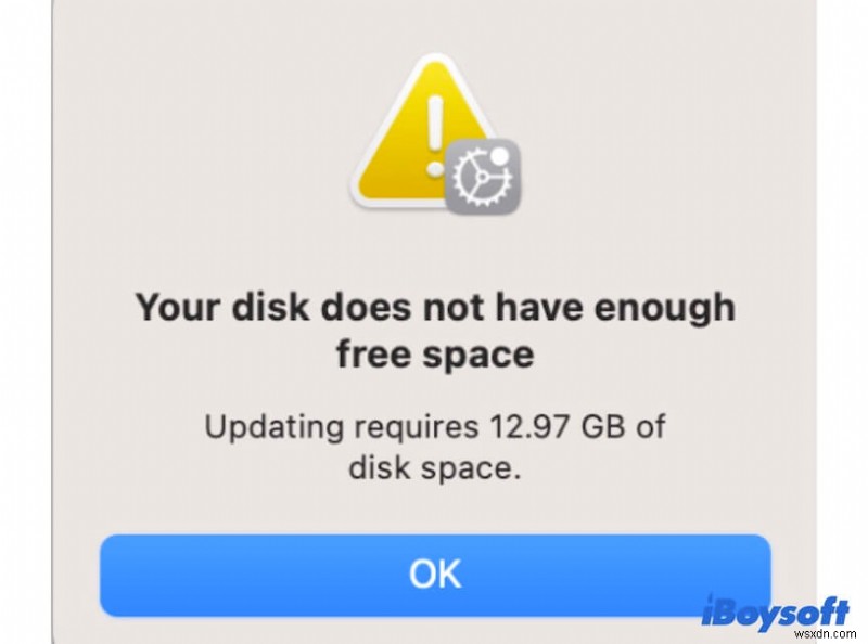 Resolve the  Not Enough Space  Error to Install macOS Sonoma