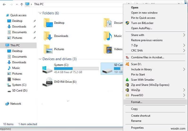 Clear an SD Card on Windows: Delete or Format Easily