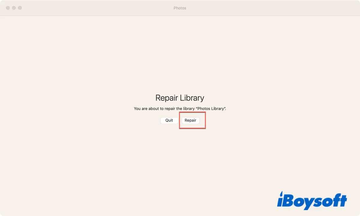 How to Resolve  Photos Cannot Find the System Photo Library  on Mac