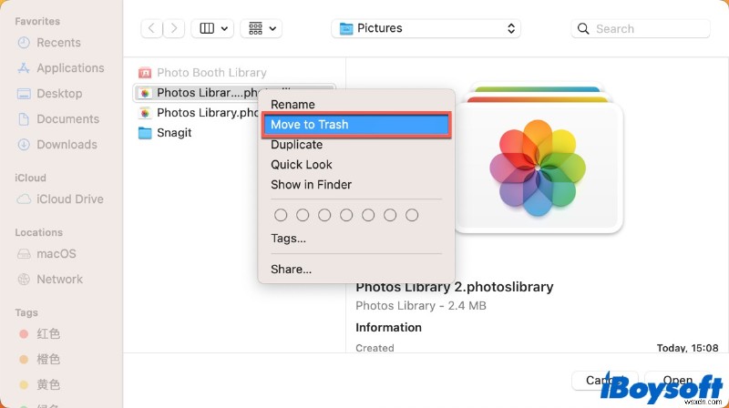 How to Resolve  Photos Cannot Find the System Photo Library  on Mac