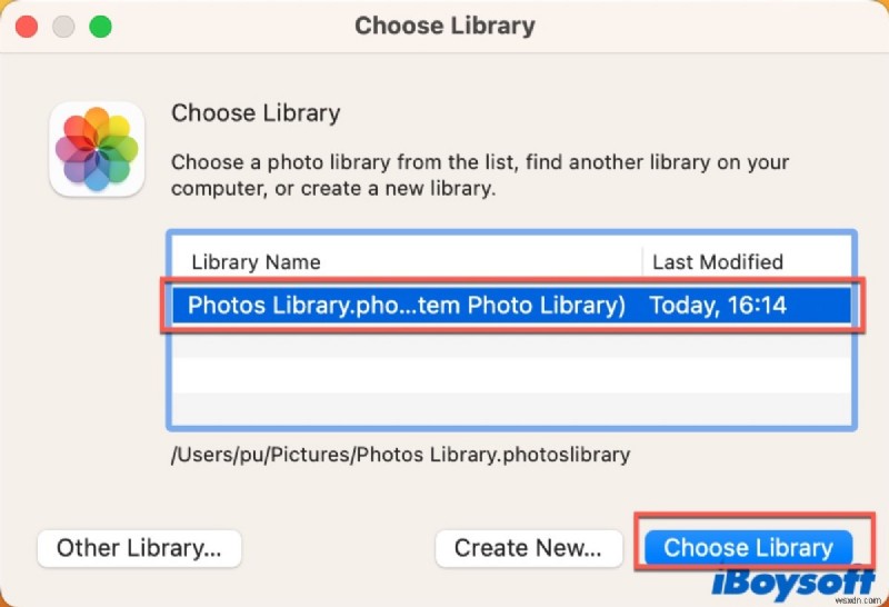 How to Resolve  Photos Cannot Find the System Photo Library  on Mac