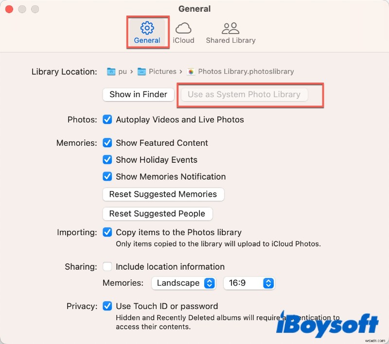 How to Resolve  Photos Cannot Find the System Photo Library  on Mac