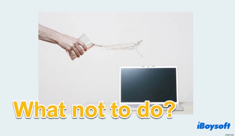 How to Safely Recover Your MacBook After Water Spillage