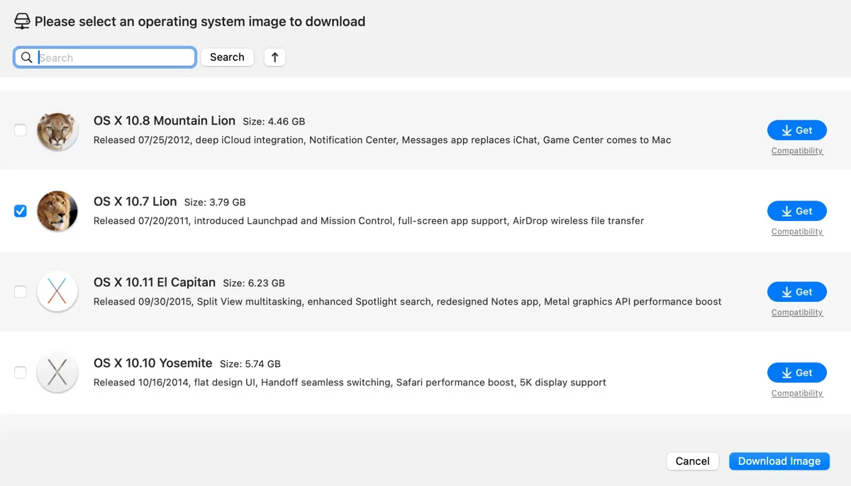 Download Mac OS X 10.7 Lion Installer – DMG, ISO, Full .pkg for Legacy Macs