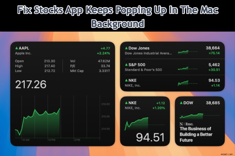 Fix the Stocks App Auto-Launch on macOS – No More Background Pop-Ups