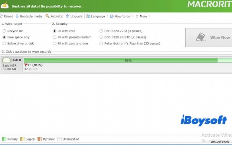 Top 7 Free Disk Wipe Tools for Windows 2024 – Secure Your Data Safely