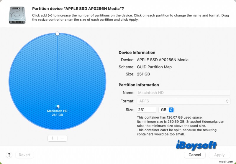 Boot Camp Reports Insufficient Space Even When Disk Utility Shows Plenty