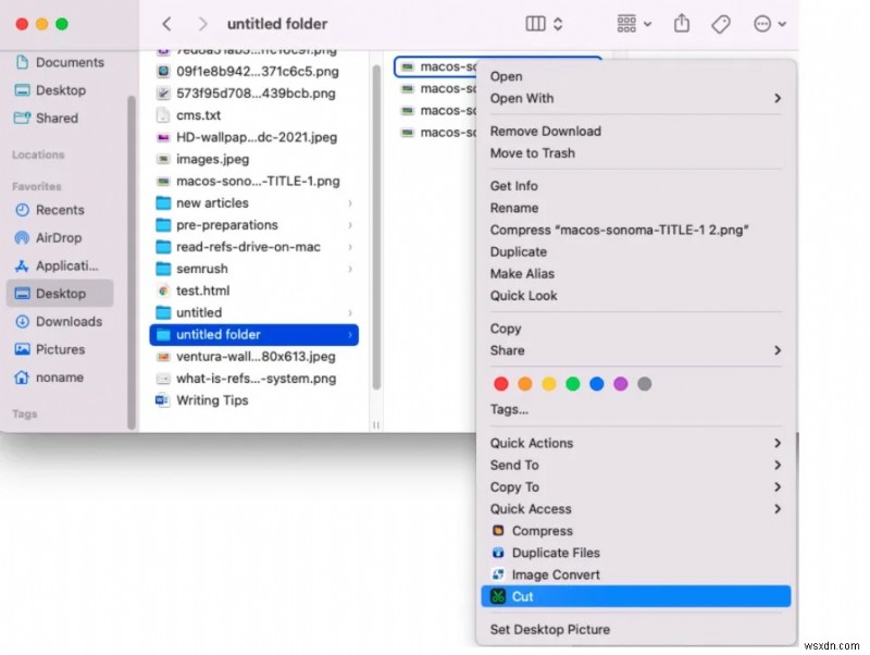 How to Cut and Paste Files on a Mac: A Simple Guide