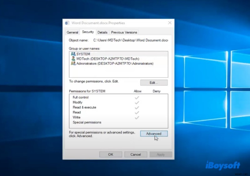 Fix  Word Cannot Open Document  Access Privileges Issue on Windows & Mac