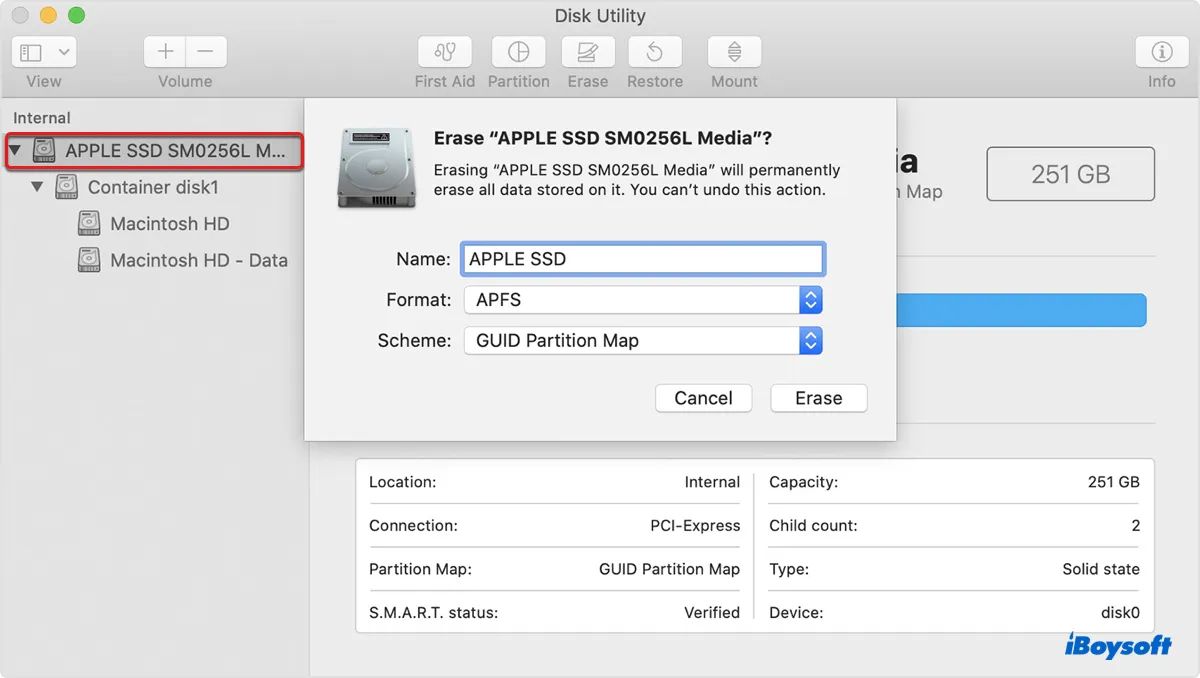 Fix the macOS Installation Error:  An error occurred while preparing the installation  on Mac