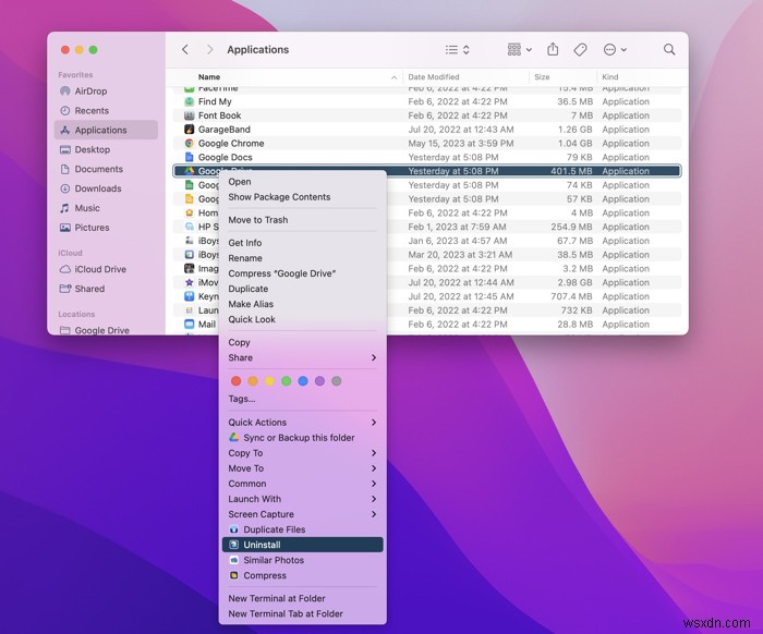 Step-by-Step Guide to Fully Uninstall Google Drive from macOS