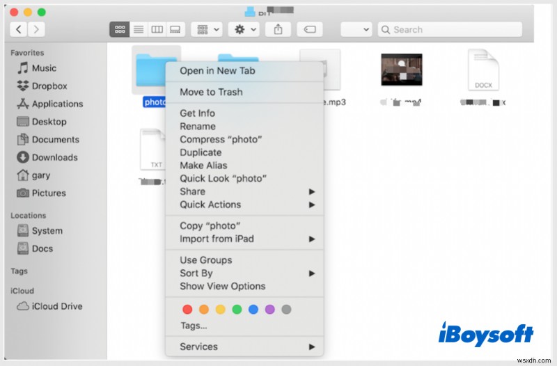 Fix Grayed-Out Folders and Files on Your Mac in Minutes