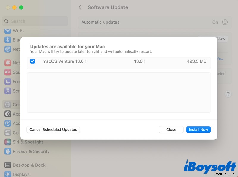 Resolve the Updates Not Installed Error on macOS: A Step-by-Step Guide